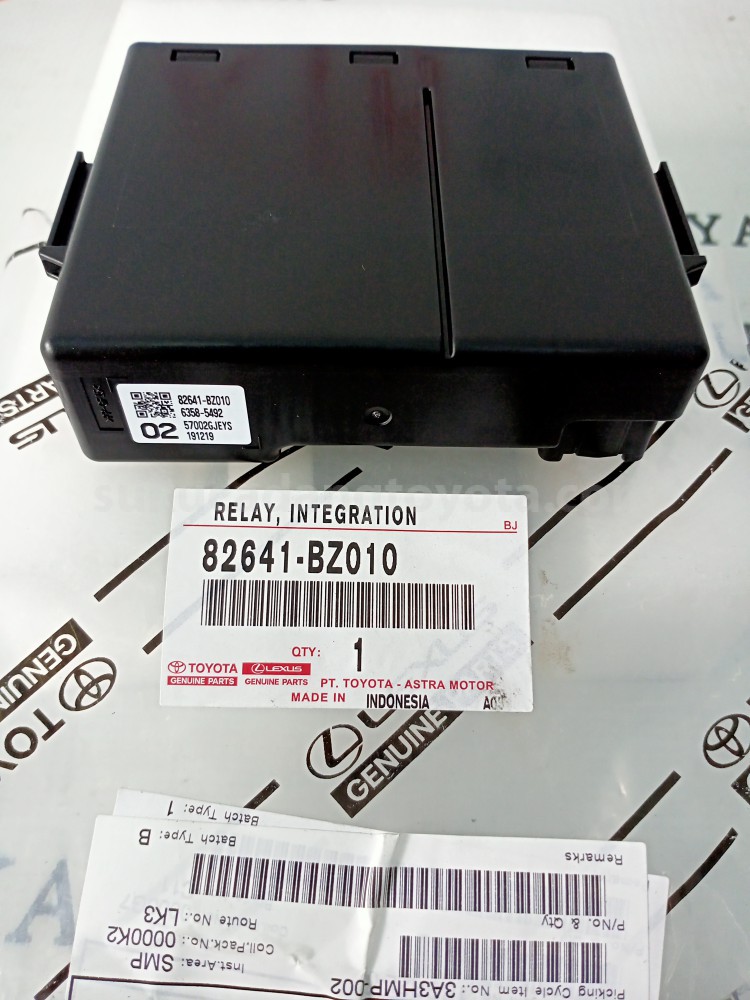 82641BZ010 RELAY, INTEGRATION - TOYOTA
