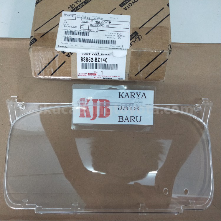 83852BZ140 GLASS,COMB METER - TOYOTA
