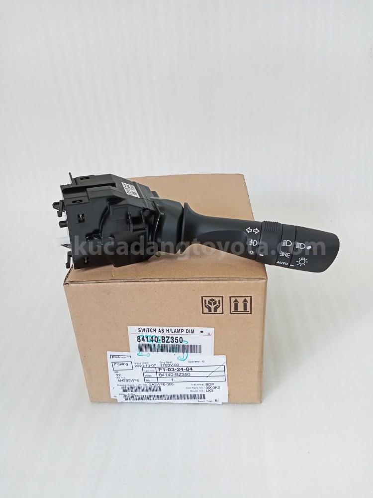 84140BZ350 SWITCH AS H/LAMP DIM - TOYOTA