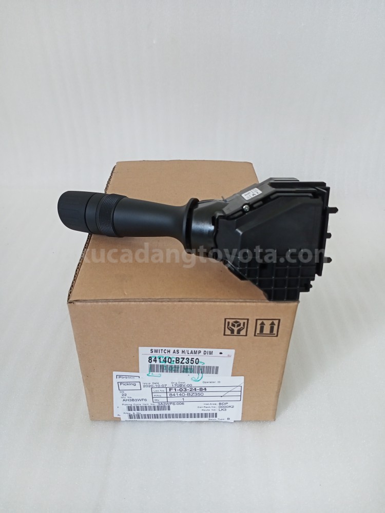 84140BZ350 SWITCH AS H/LAMP DIM - TOYOTA