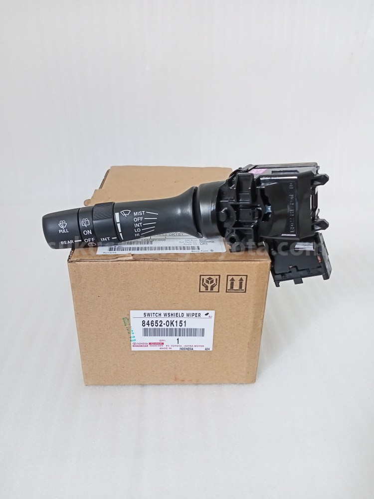 846520K151 SWITCH WSHIELD WIPER - TOYOTA