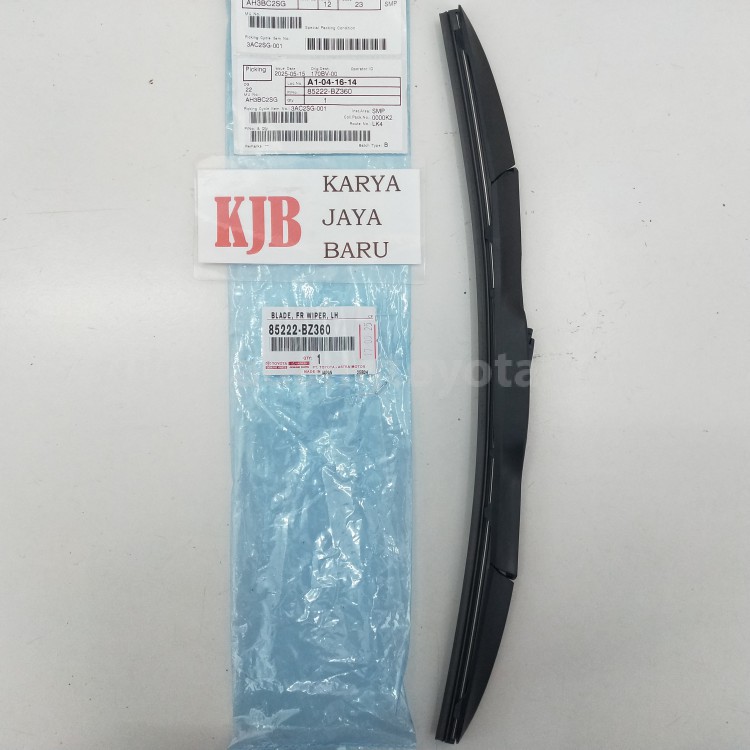 85222BZ360 BLADE, FR WIPER, LH - TOYOTA