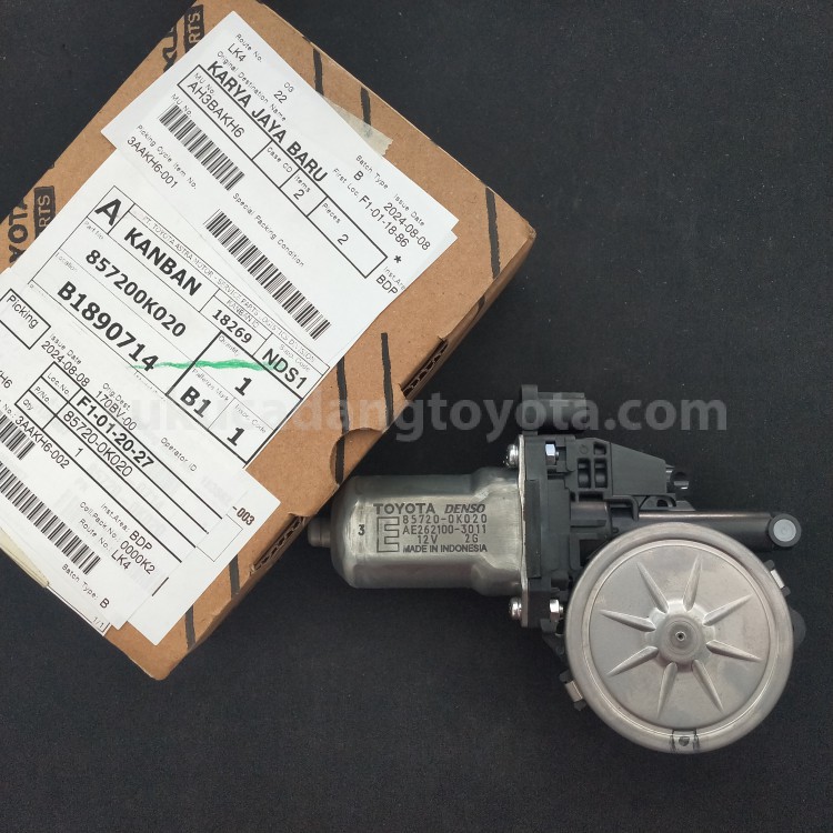 857200K020 MOTOR A/S,PWR WDO LH - TOYOTA