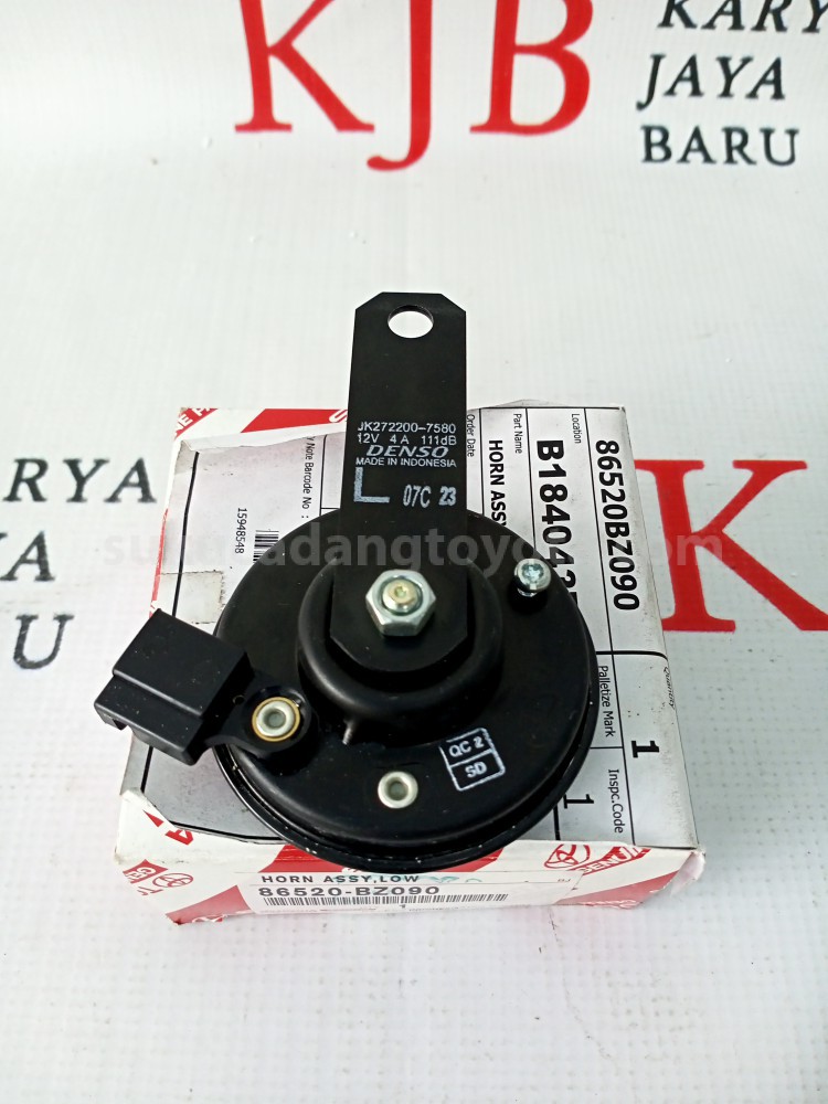 86520BZ090 HORN ASSY,LOW - TOYOTA