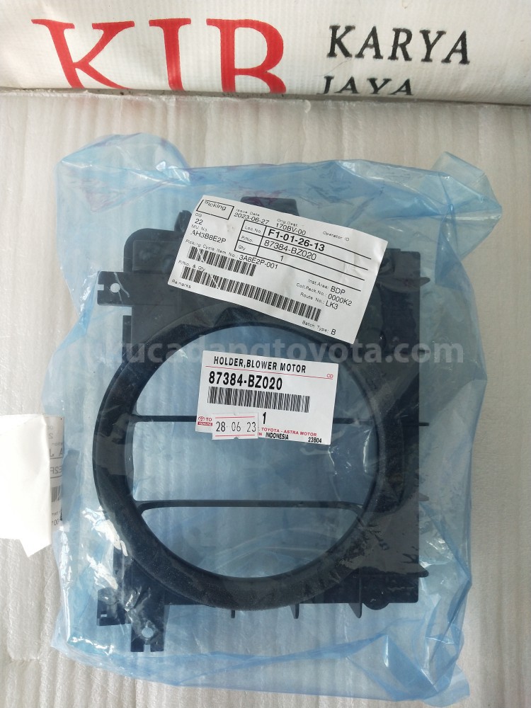 87384BZ020 HOLDER,BLOWER MOTOR - TOYOTA