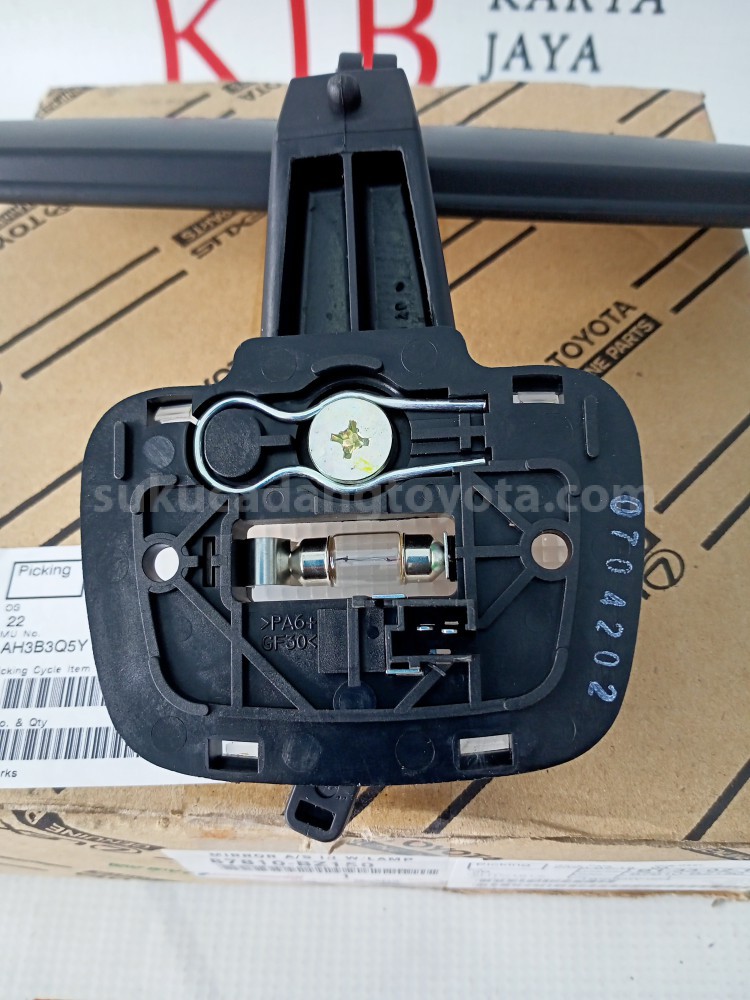 87810BZ150 MIRROR A/S IN W/LAMP - TOYOTA