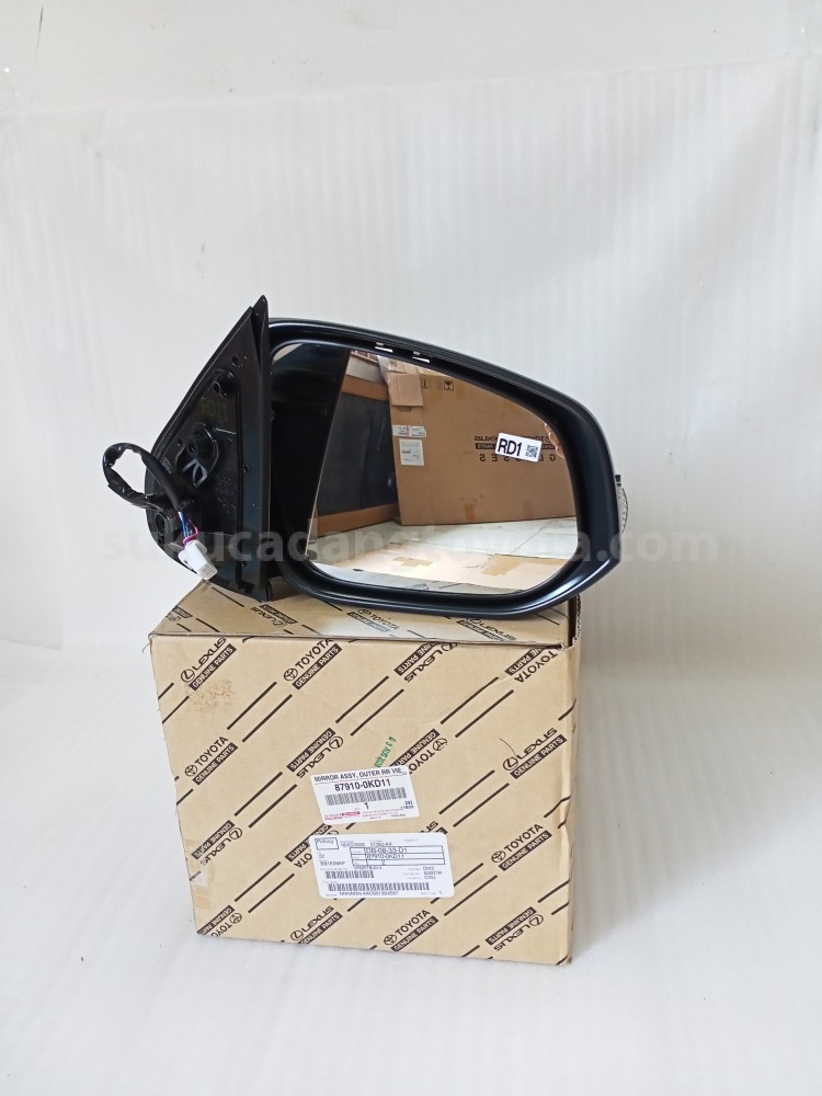 879100KD11 MIRROR ASSY, OUTER R - TOYOTA