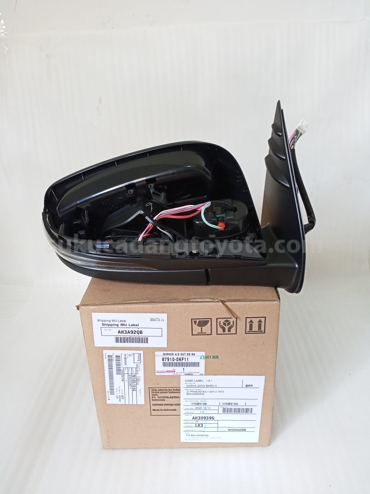 879100KF11 MIRROR A/S OUT RR RH - TOYOTA