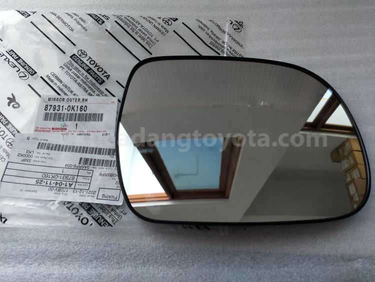 879310K160 MIRROR OUTER,RH - TOYOTA
