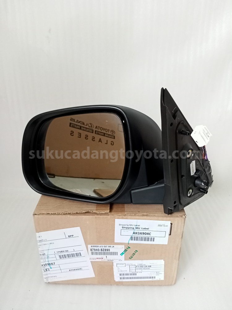 87940BZ890 MIRROR A/S OUT RR LH - TOYOTA