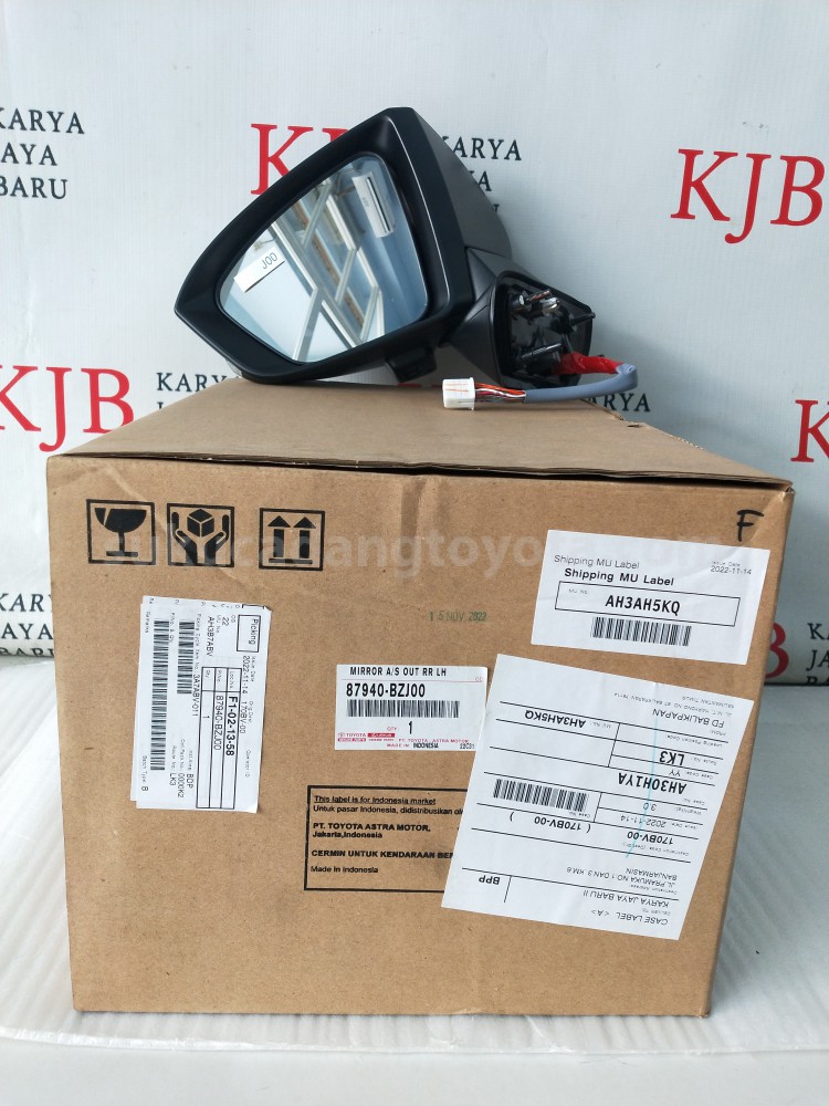 87940BZJ00 MIRROR A/S OUT RR LH - TOYOTA