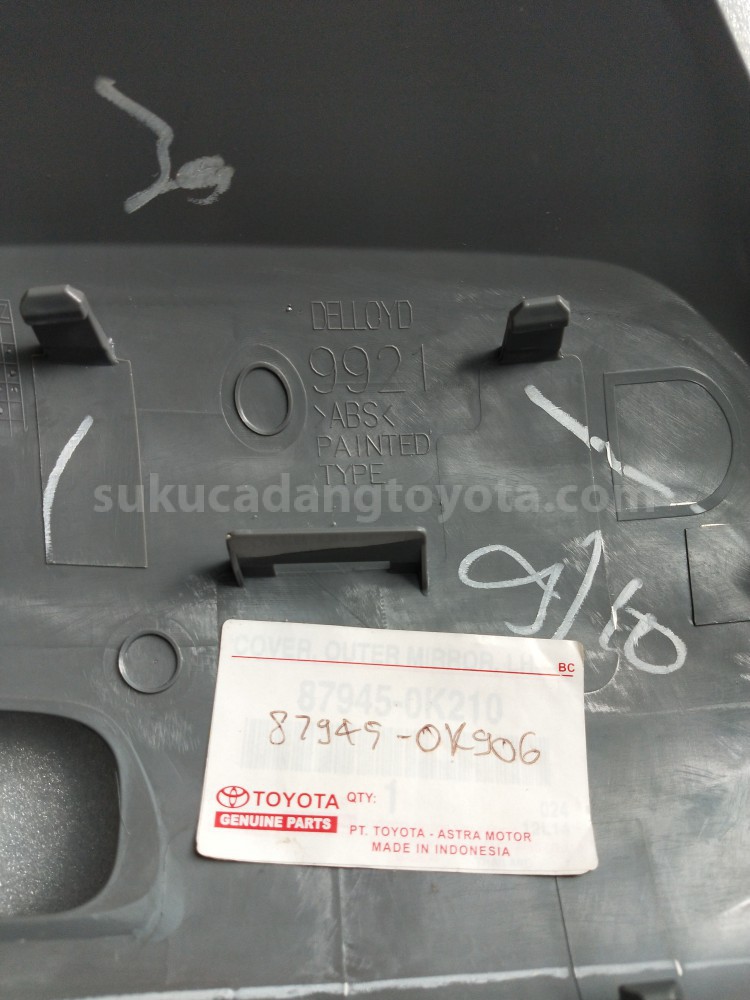 879450K906 COVER OUT MIROR L LC - TOYOTA