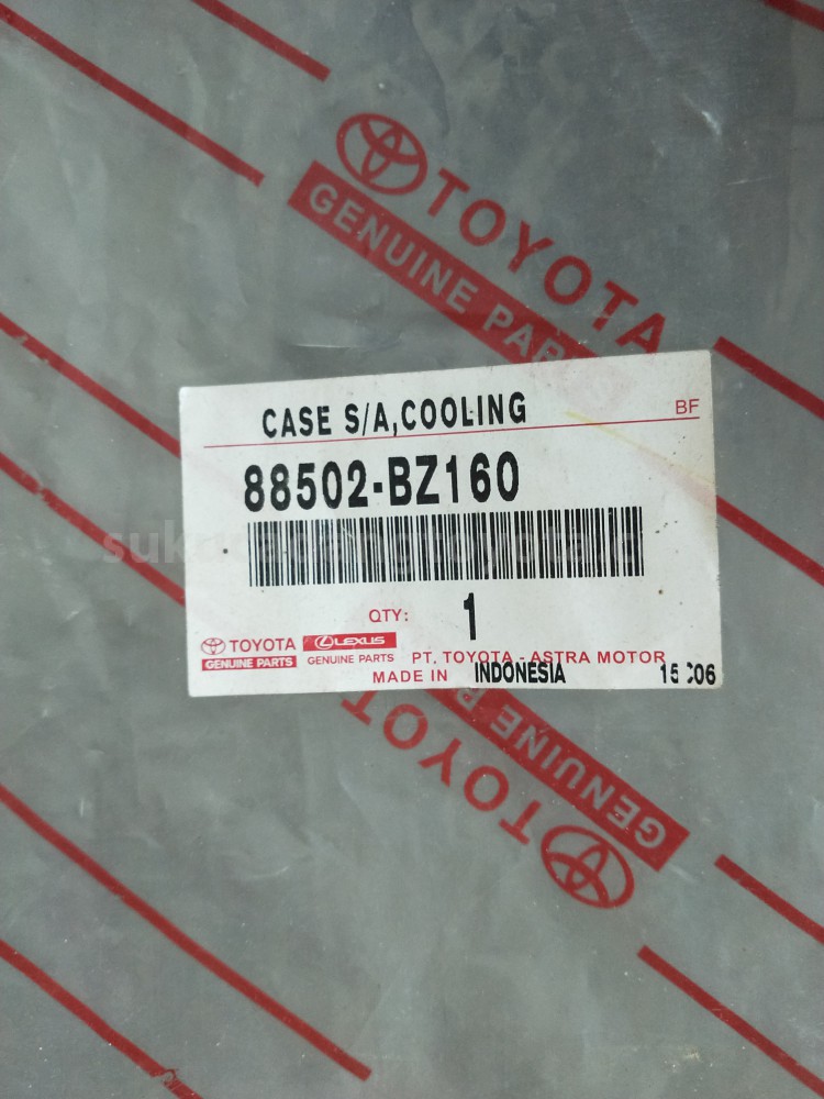 88502BZ160 CASE S/A,COOLING - TOYOTA