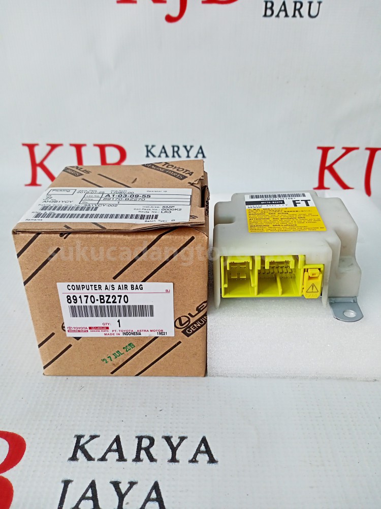 89170BZ270 COMPUTER A/S AIR BAG - TOYOTA