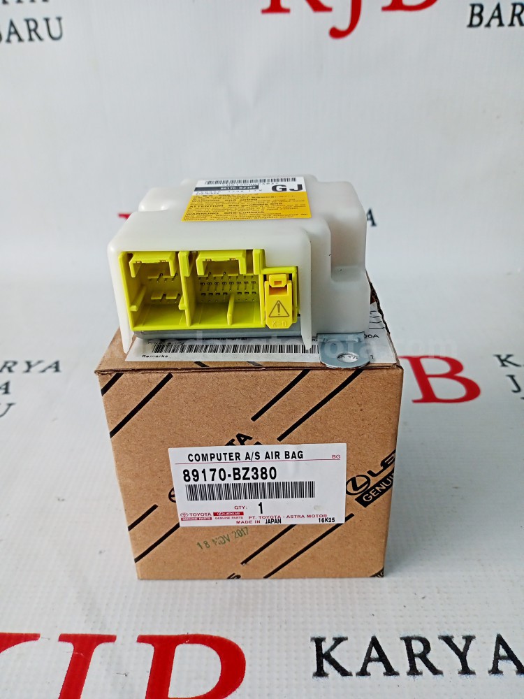89170BZ380 COMPUTER A/S AIR BAG - TOYOTA