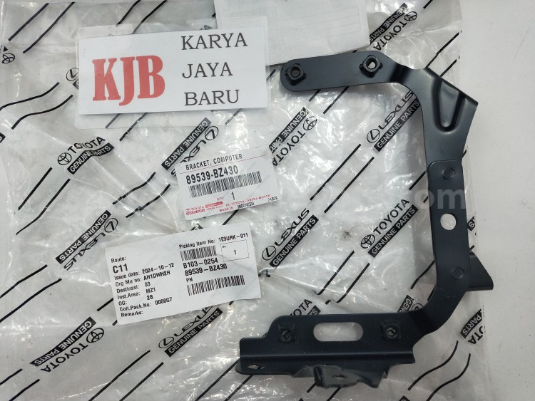 89539BZ430 BRACKET, COMPUTER - TOYOTA