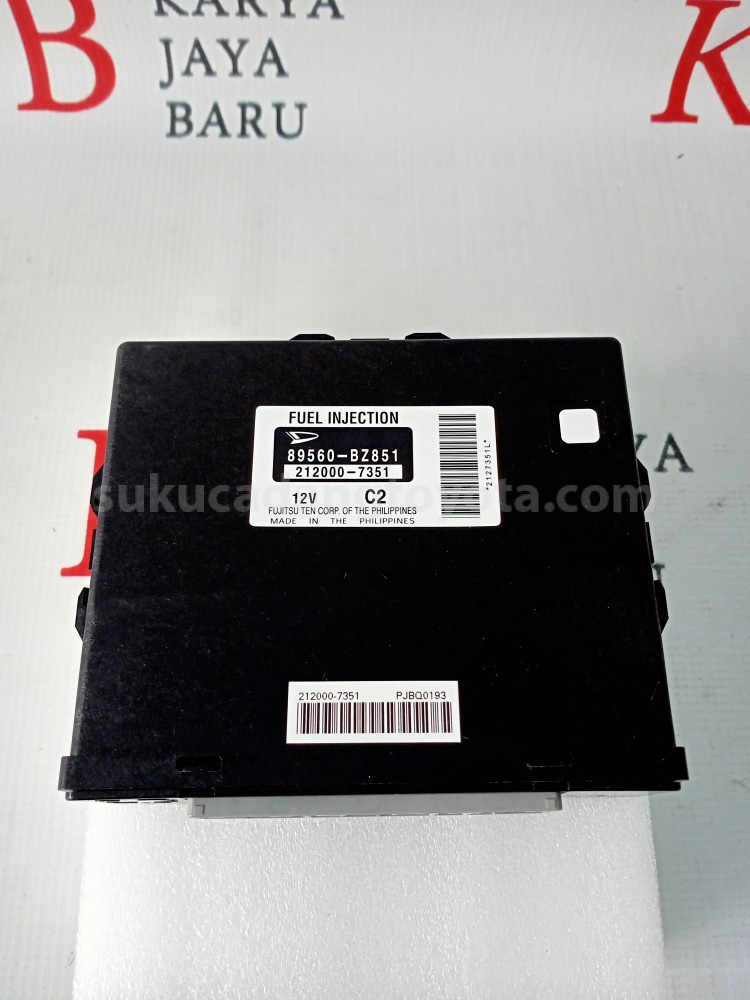 89560BZ850 COMPUTER,FUEL INJECT - TOYOTA