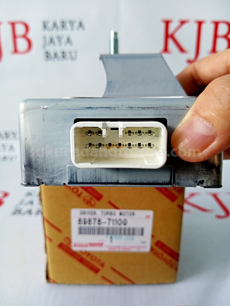 8987871100 DRIVER, TURBO MOTOR - TOYOTA