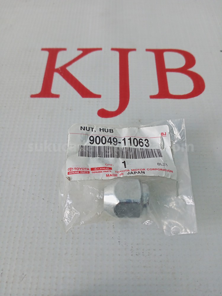 9004911063 NUT, HUB - TOYOTA