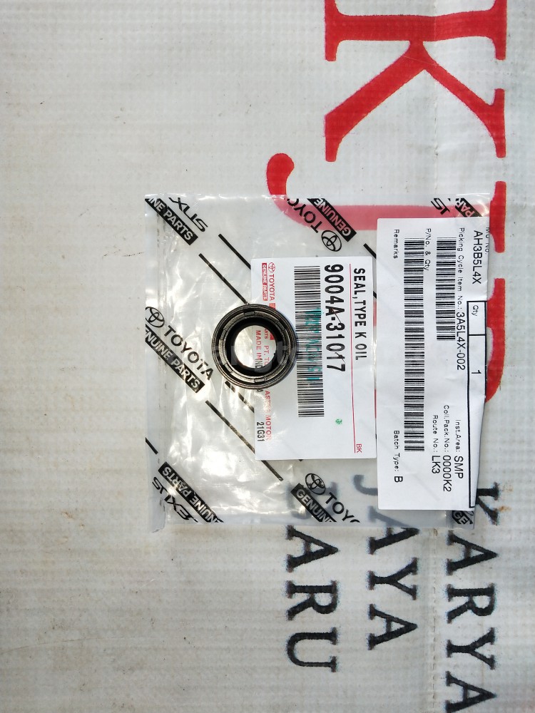 9004A31017 SEAL,TYPE K OIL - TOYOTA
