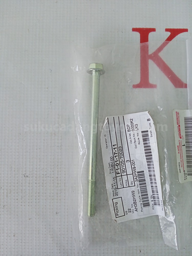 90105T0023 BOLT, FLANGE - TOYOTA