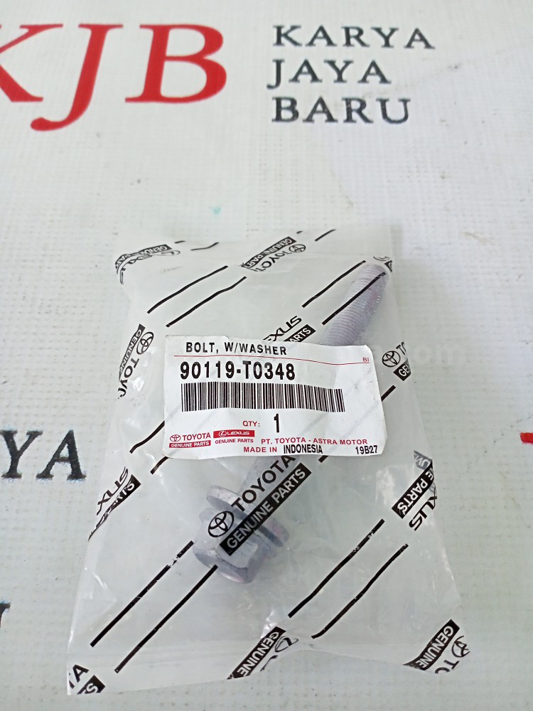 90119T0348 BOLT, W/WASHER - TOYOTA
