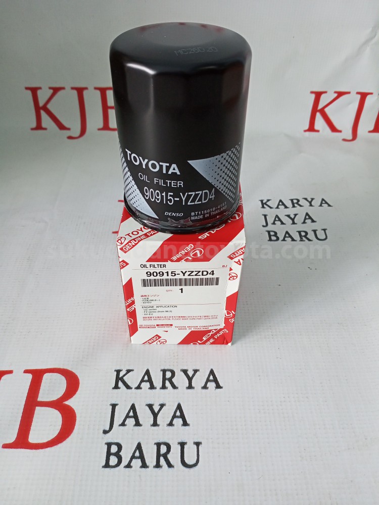 90915YZZD4 OIL FILTER 75*100 - TOYOTA