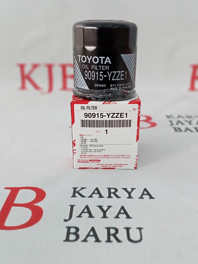 90915YZZE1 OIL FILTER 65*72 - TOYOTA