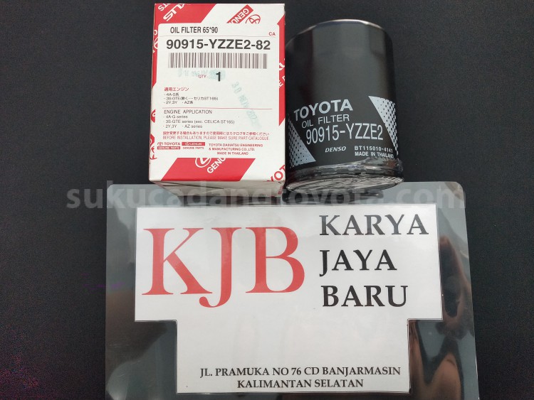 90915YZZE282 OIL FILTER 65*90 - TOYOTA