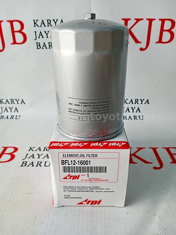 BFL1216001 ELEMENT,OIL FILTER - TOYOTA