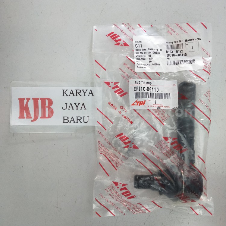 EFJ1006110 END TIE ROD - TOYOTA