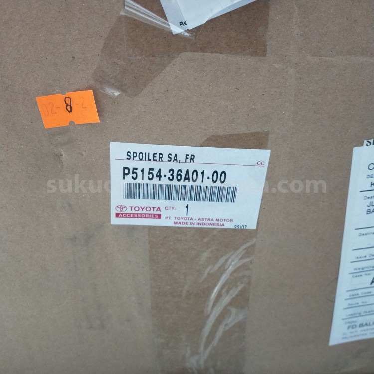 P515436A0100 SPOILER SA, FR - TOYOTA