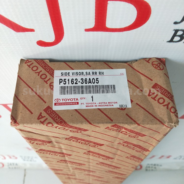 P516236A05 SIDE VISOR,SA RR RH - TOYOTA
