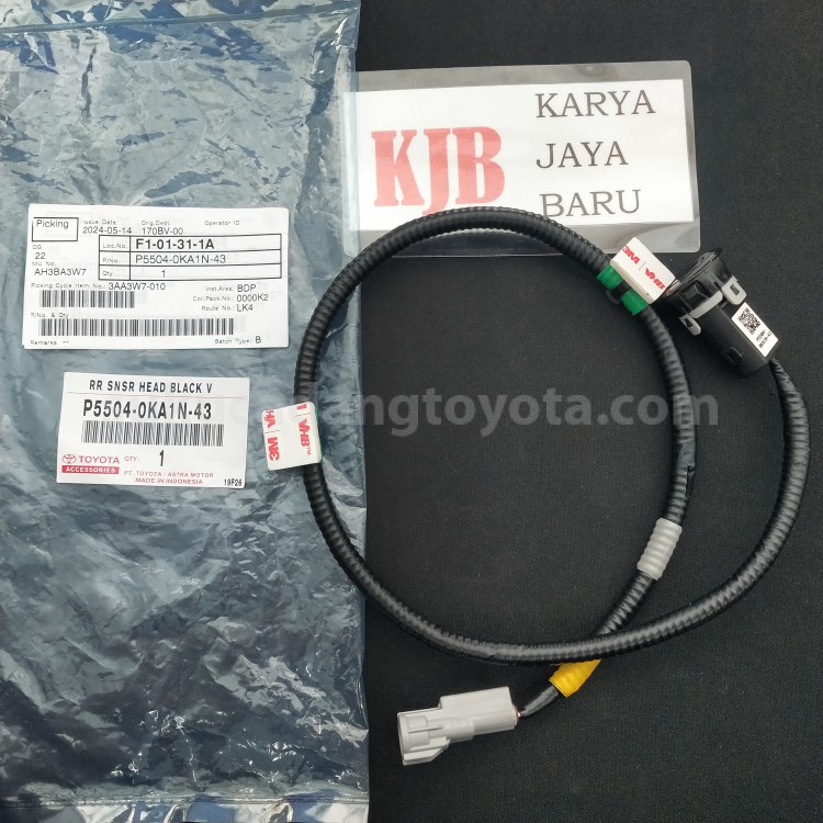 P55040KA1N43 RR SNSR HEAD BLACK V - TOYOTA