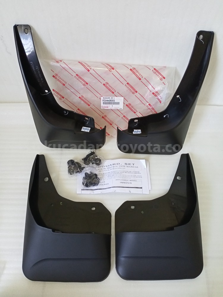 PZ0440K503 MUDGUARD, SET 4 - TOYOTA