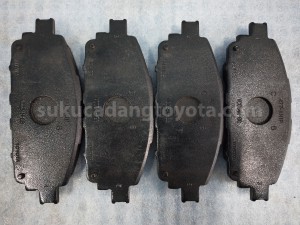 044650K431 PAD KIT, DISC BRK FR - TOYOTA