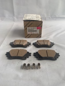 04466B1011 PAD KIT, DISC BRAKE - TOYOTA