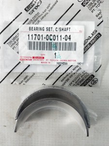 117010C01104 BEARING SET, C/SHAFT - TOYOTA