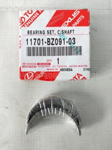 11701BZ09103 BEARING SET, C/SHAFT - TOYOTA