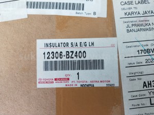 12306BZ400 INSULATOR S/A E/G LH - TOYOTA