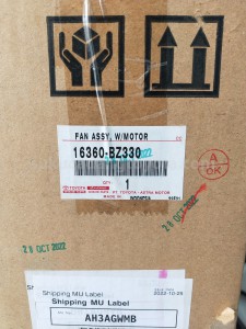 16360BZ330 FAN ASSY, W/MOTOR - TOYOTA