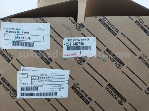 23210BZ350 PUMP AS FUEL W/MOTOR - TOYOTA