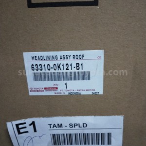 633100K121B1 HEADLINING ASSY ROOF - TOYOTA