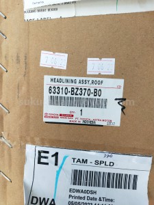 63310BZ370B0 HEADLINING ASSY,ROOF - TOYOTA