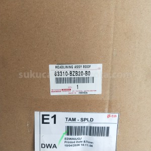 63310BZB20B0 HEADLINING ASSY ROOF - TOYOTA