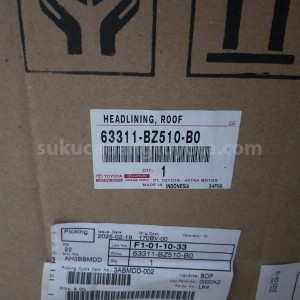 63311BZ510B0 HEADLINING, ROOF - TOYOTA
