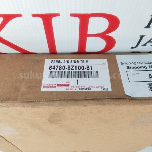 64780BZ100B1 PANEL A/S B/DR TRIM - TOYOTA
