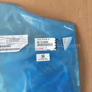 681130D290 GLASS, RR DOOR, RH - TOYOTA