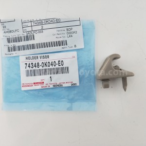 743480K040E0 HOLDER VISOR - TOYOTA