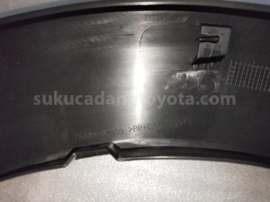 75653BZ060 MOULDING,QRT,RR RH - TOYOTA